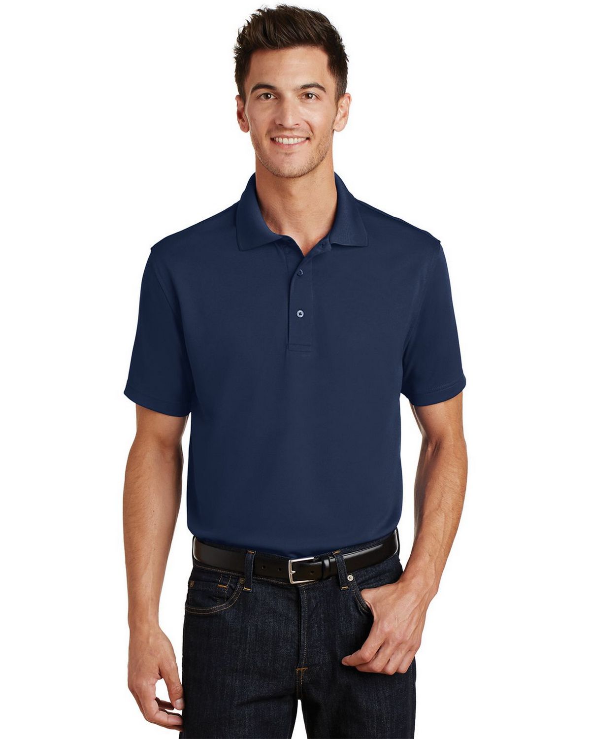 Port Authority K497 Poly-Bamboo Blend Pique Polo