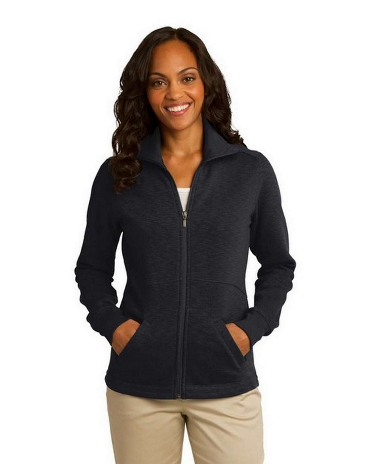 Port Authority L293 Ladies Slub Fleece Jacket