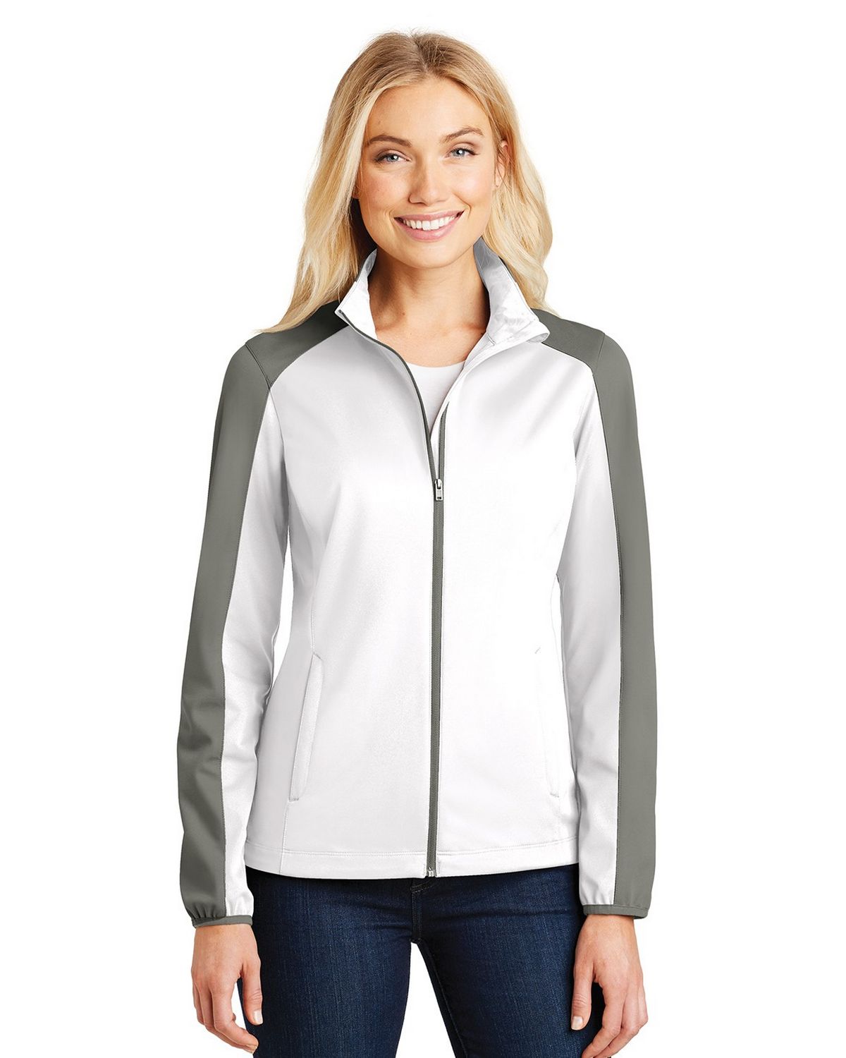 Port Authority L718 Ladies Active Colorblock Soft Shell Jacket