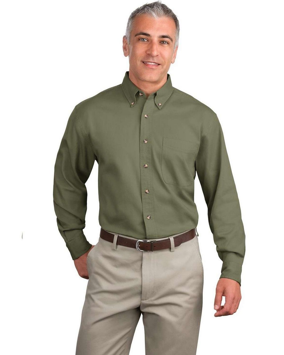 Port Authority S600T Long Sleeve Twill Shirt