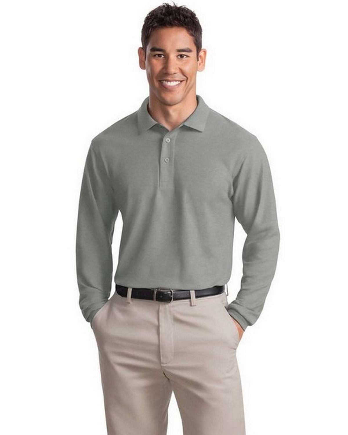 Port Authority TLK500LS Tall Silk Touch Polo