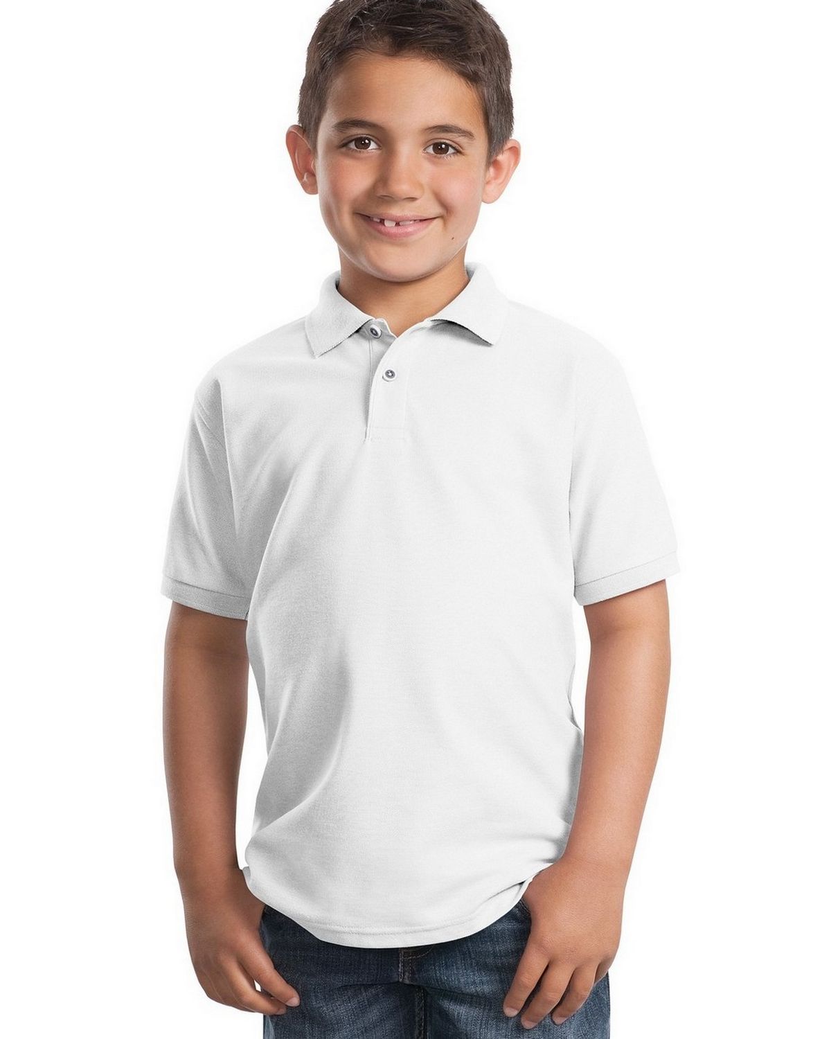 Port Authority Y500 | Port Authority Y500 Youth Silk Touch Polo