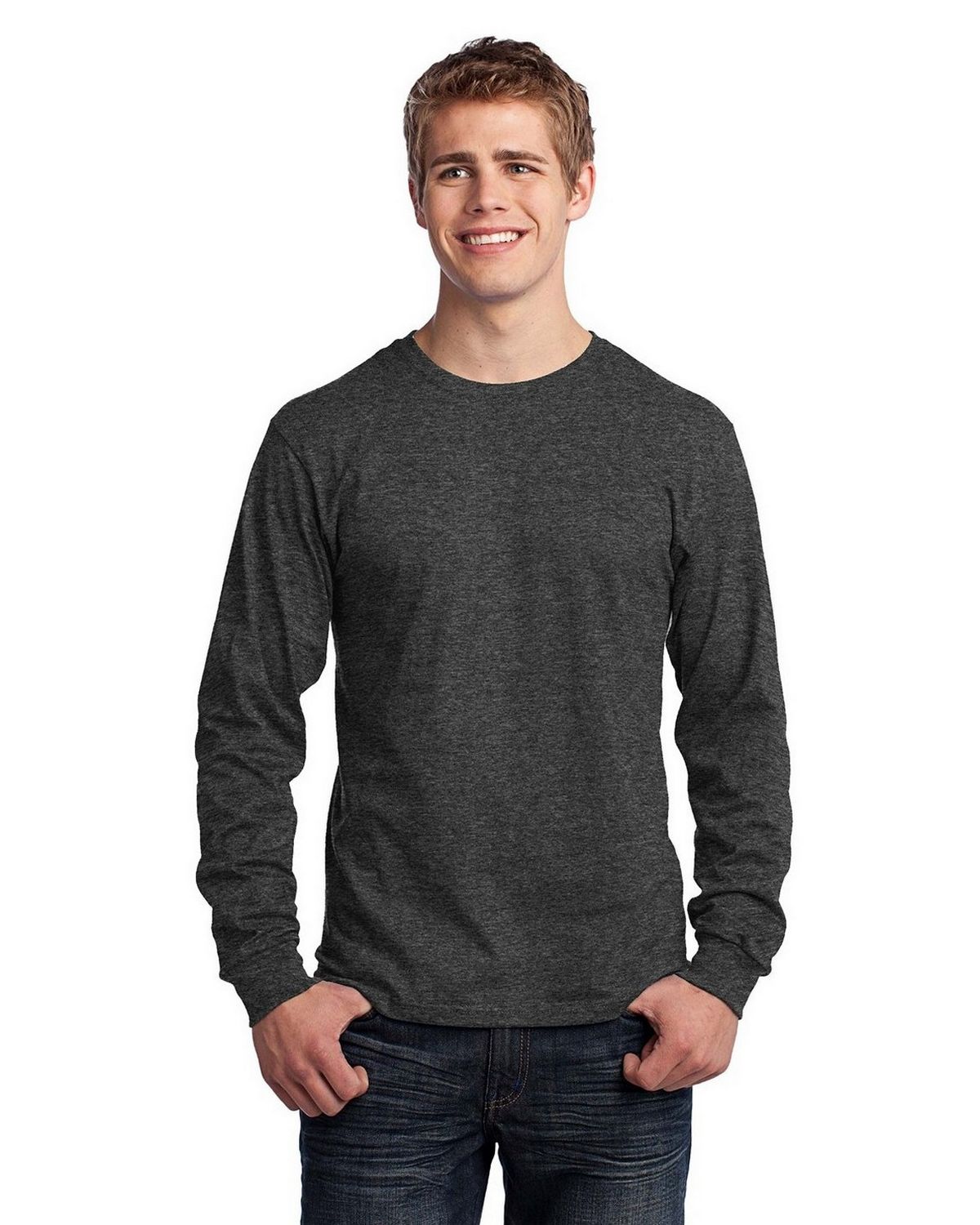 Port & Company PC54LS Long-Sleeve 5.4oz. 100% Cotton T-Shirt