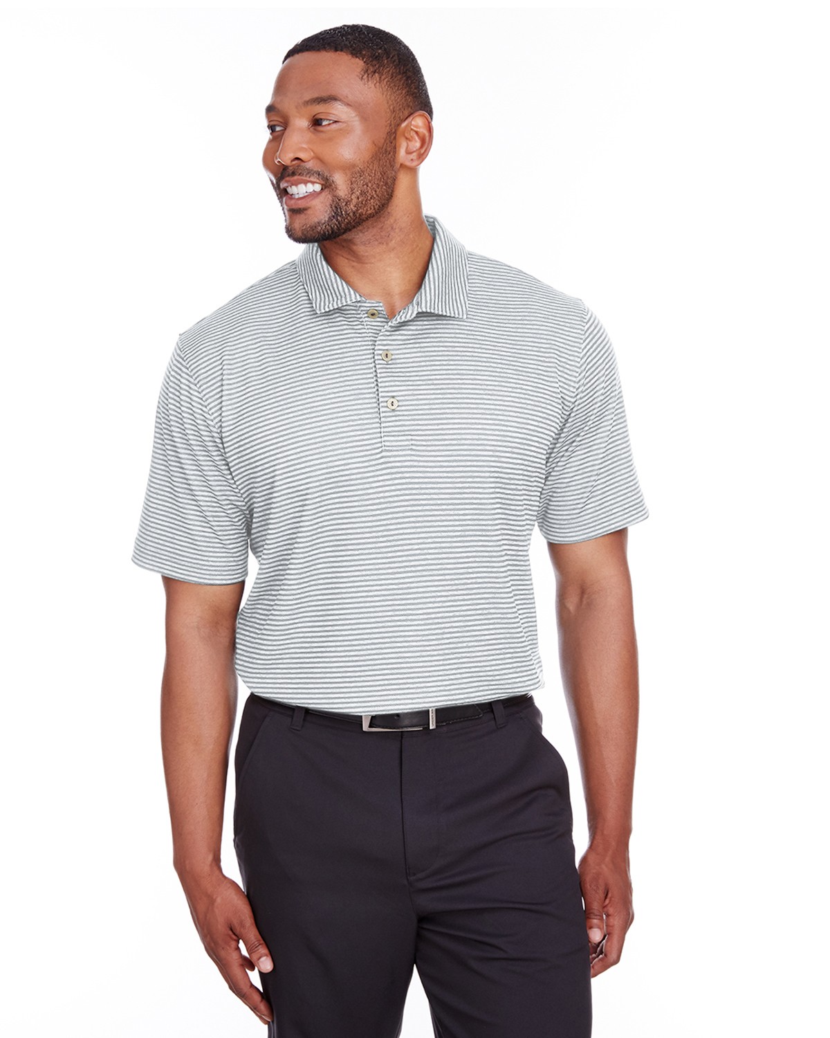 Puma 596804 Mens Performance Stripe Polo - Free Shipping Available