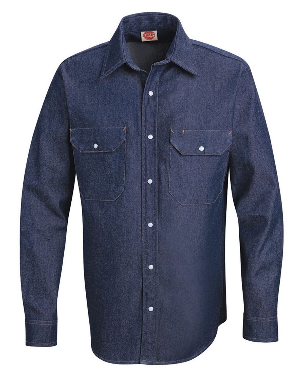 Red Kap SD78 Men's Deluxe Denim Long Sleeve Shirt