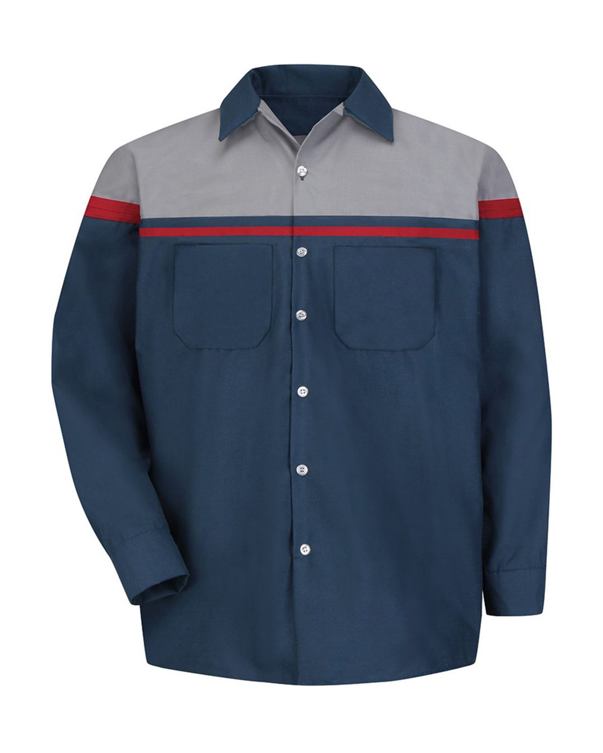 Red Kap SP14ACL Performance Tech Long Sleeve Shirt Long Sizes