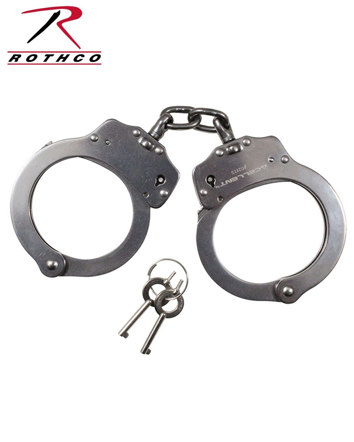 Rothco 30094 Nij Approved Stainless Steel Handcuffs 