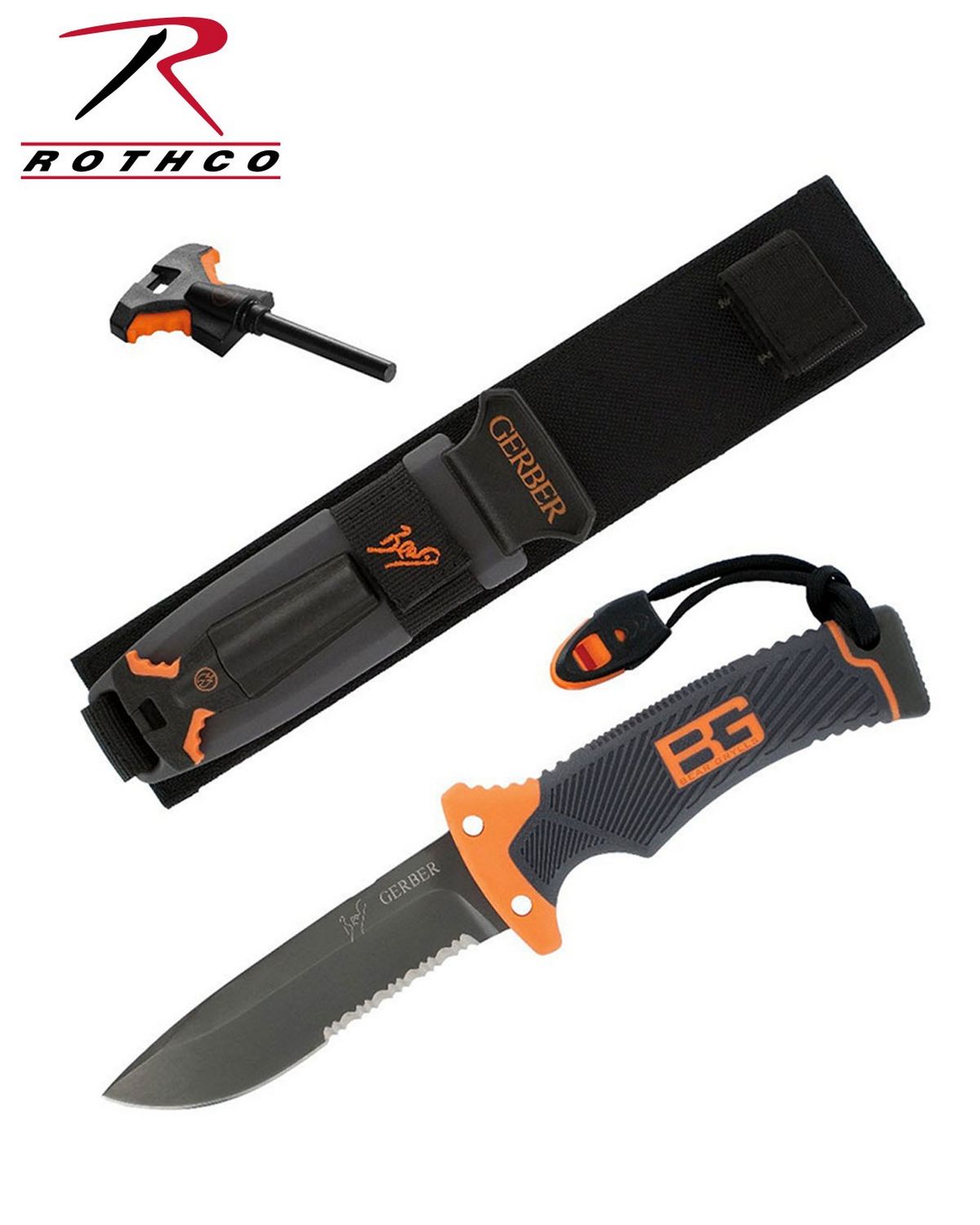 Rothco 3201 | Rothco 3201 Gerber Bear Grylls Ultimate Survival Knife