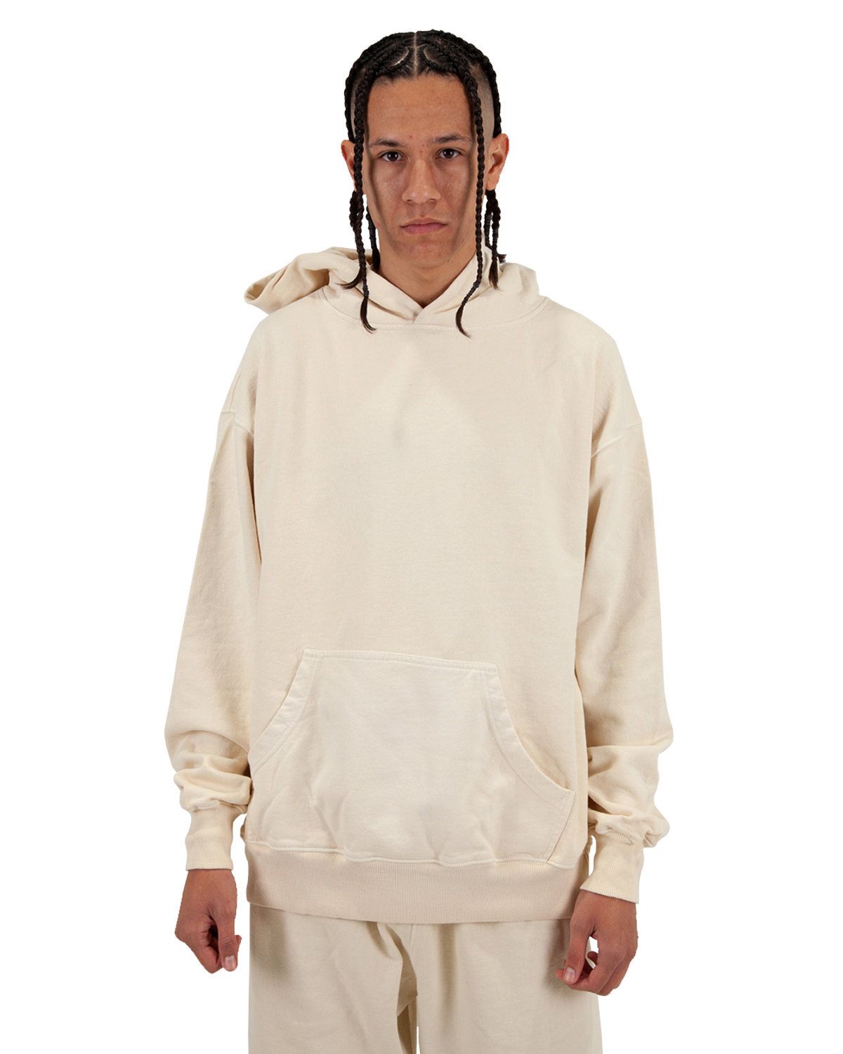 Shaka Wear SHGDH Men's Los Angeles Garment Dyed Hooded Sweatshirt
