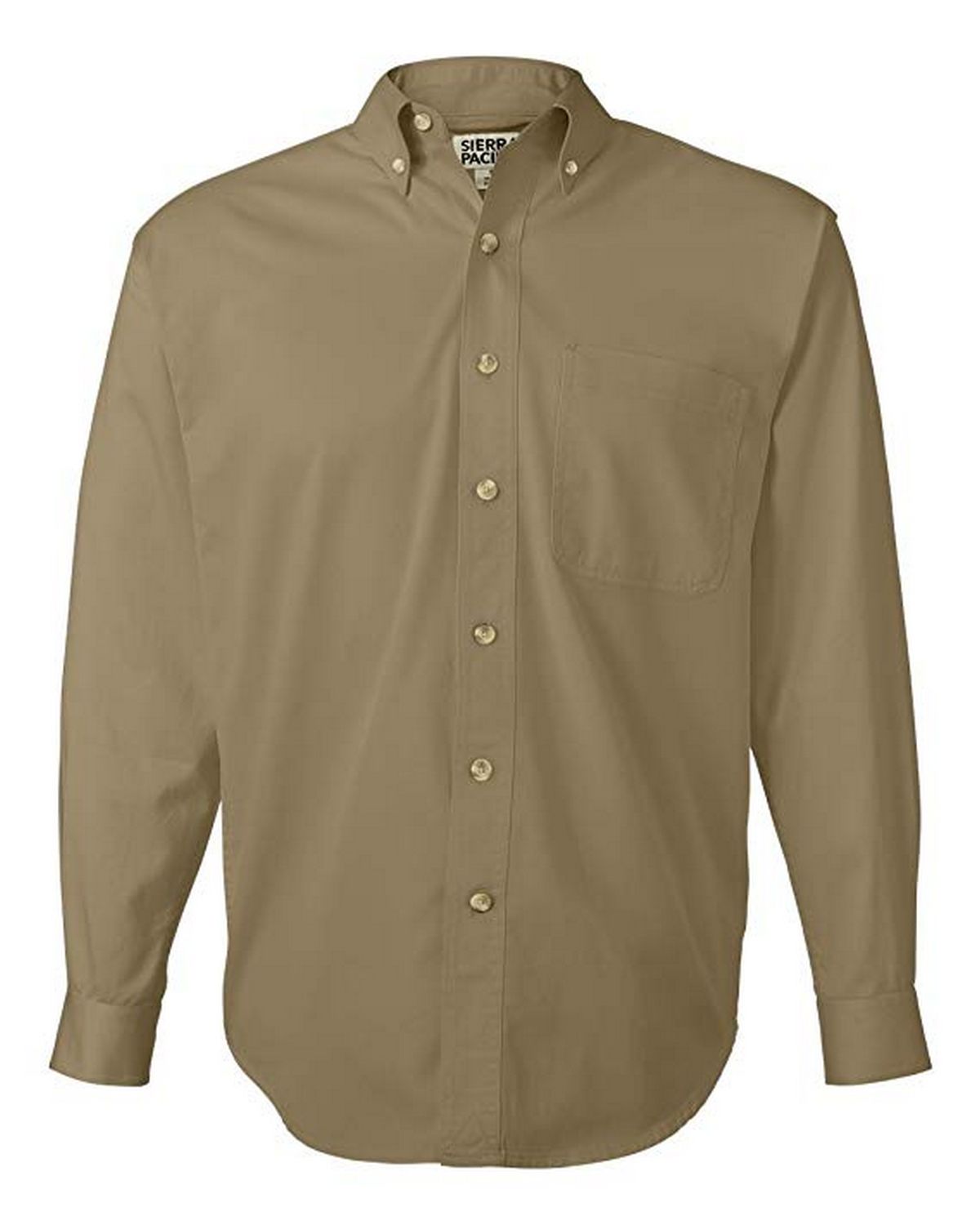 Sierra Pacific 5207 Ladies Half Sleeve Cotton Twill Shirt