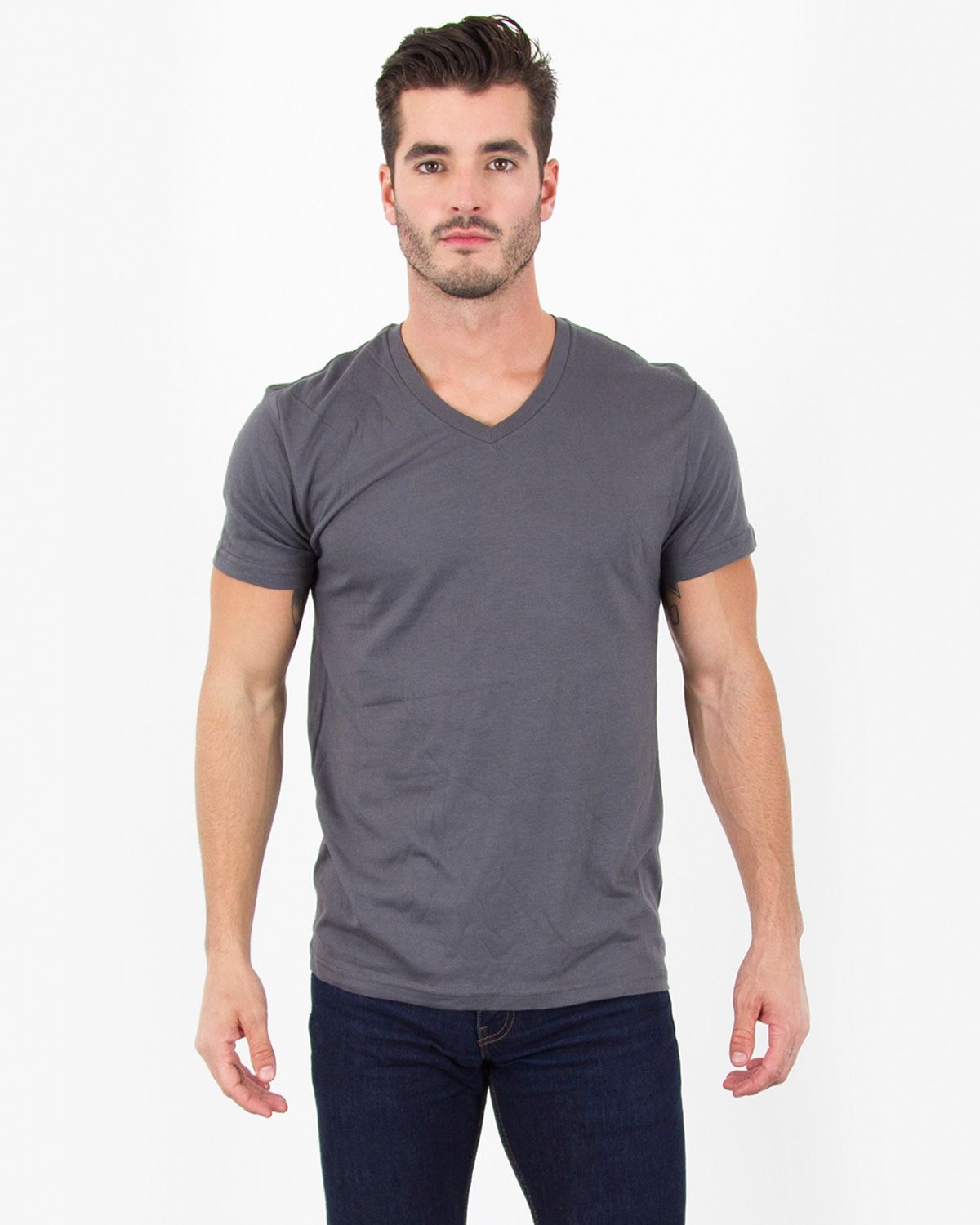 Simplex Apparel SI4320 | Simplex Apparel SI4320 Men's Tri-Blend V-Neck ...