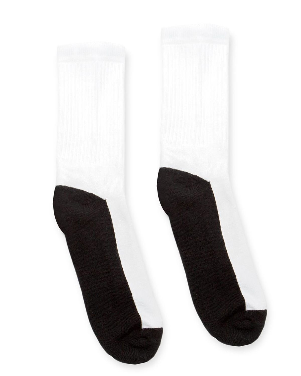 Socco SUB100 Solid Crew Sock For Sublimation
