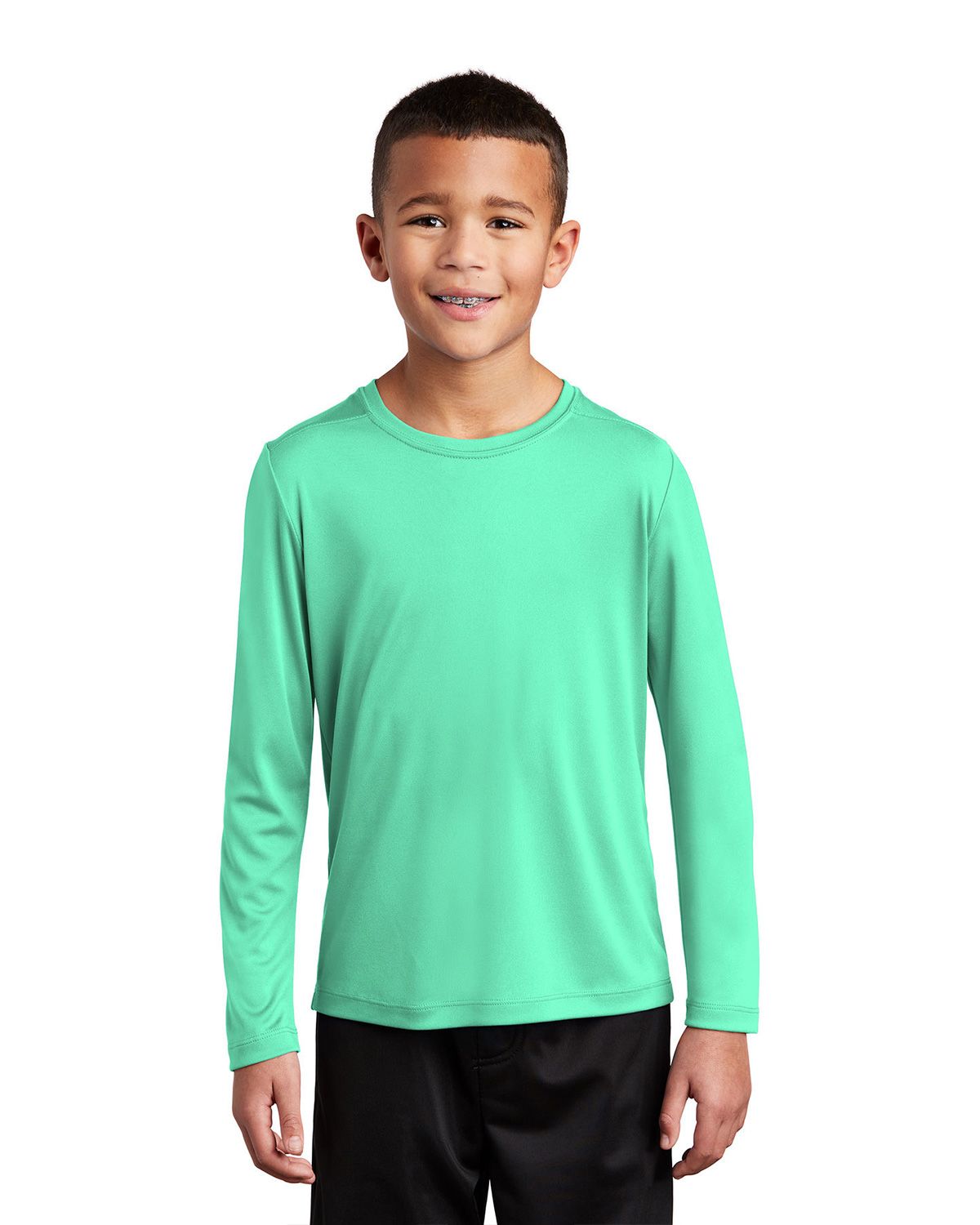 Sport-Tek YST420LS Youth Posi-UV Pro Long Sleeve Tee