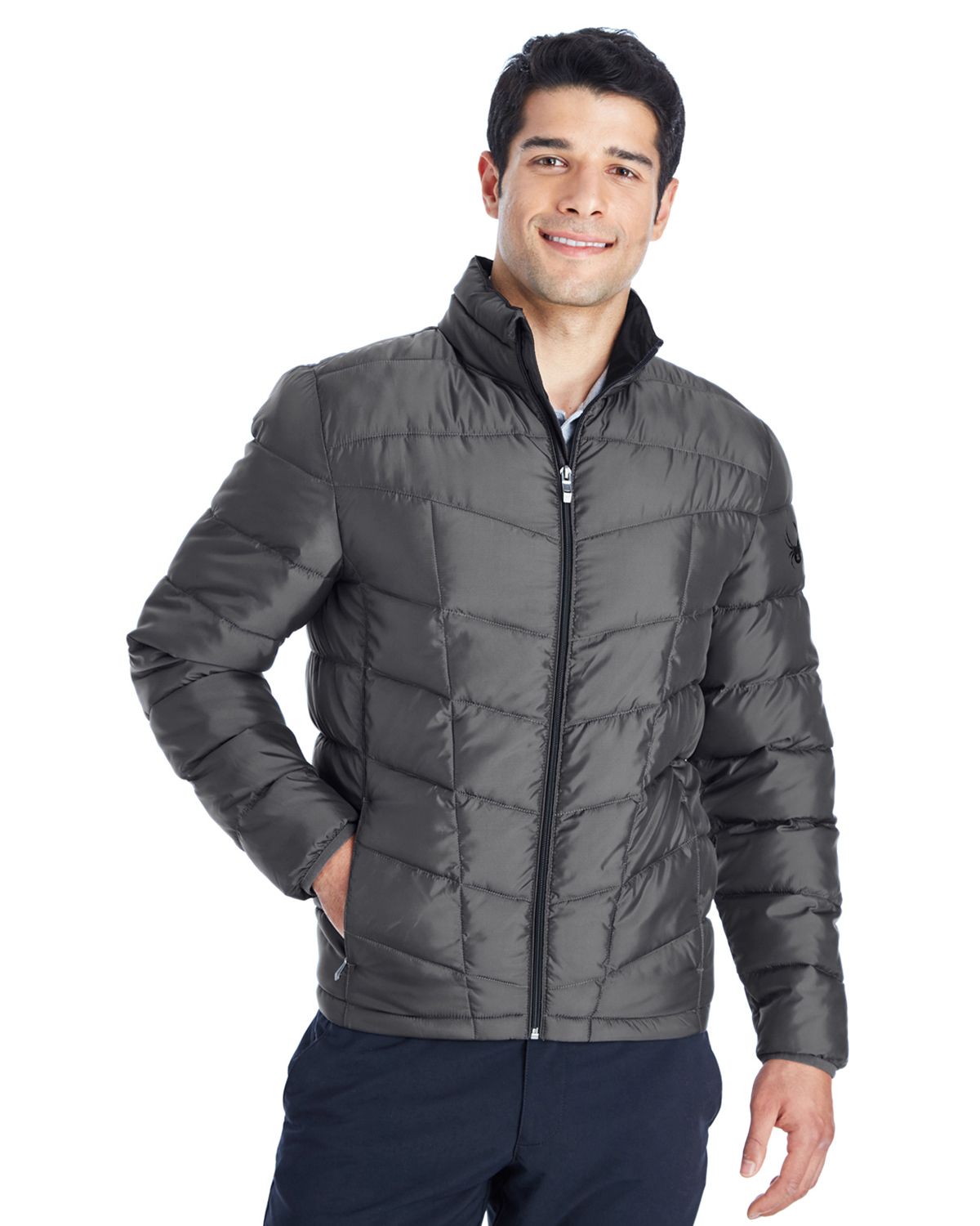 Spyder 187333 Mens Pelmo Insulated Puffer Jacket - Free Shipping Available