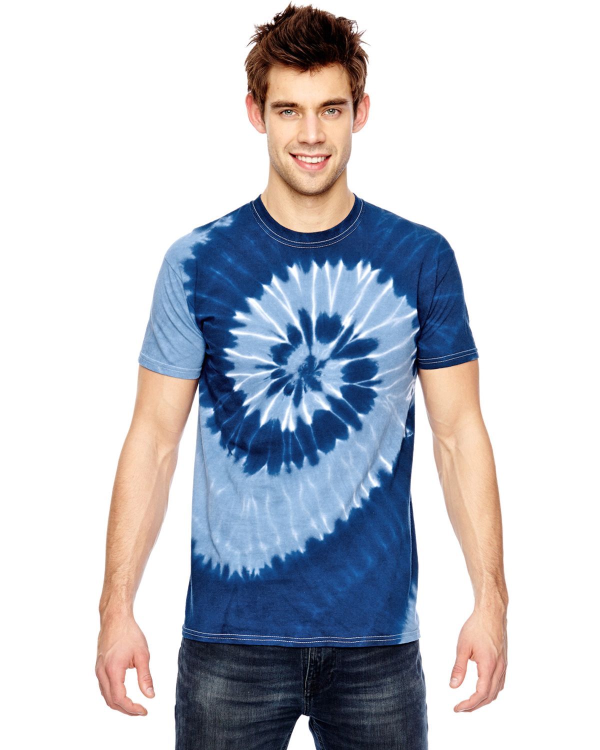 Tie-Dye 365SL Team Tonal Spiral Tie Dyed T-Shirt