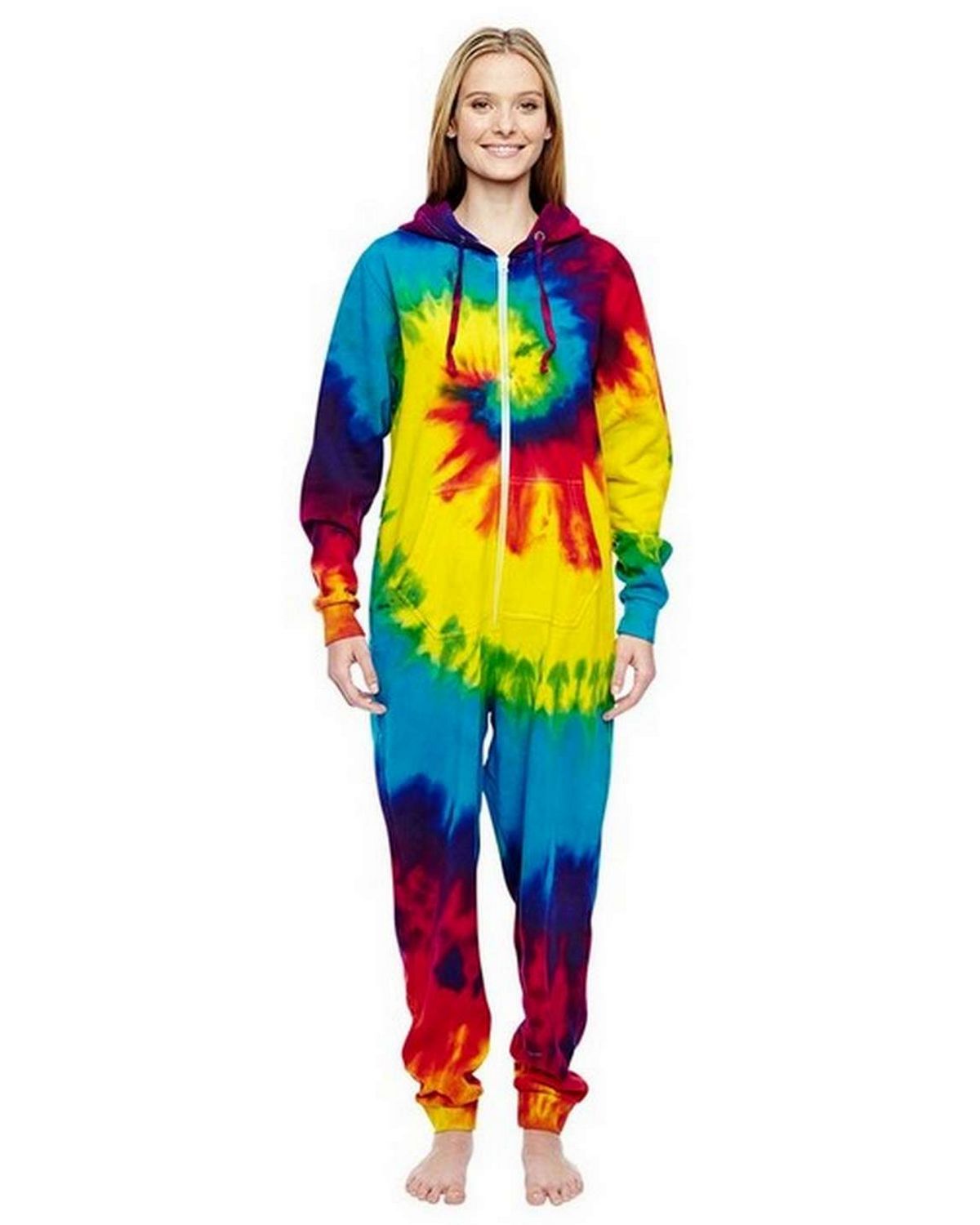Tie-Dye CD892 All-In-One Loungewear - Shop at ApparelnBags.com