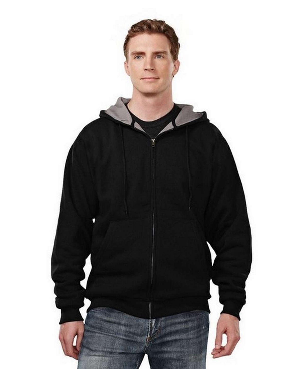 Buy Tri-Mountain 699 Cotton/poly sueded finish hooded full zip ...