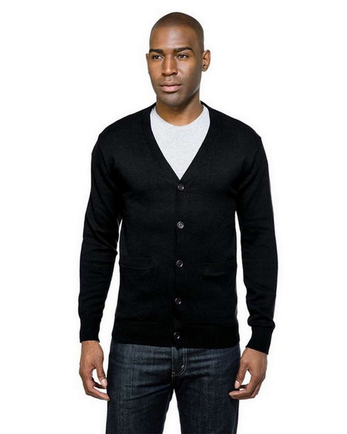 Buy Tri-Mountain SW942 Carter 100% Cotton Medium Gauge Cardigan Sweater