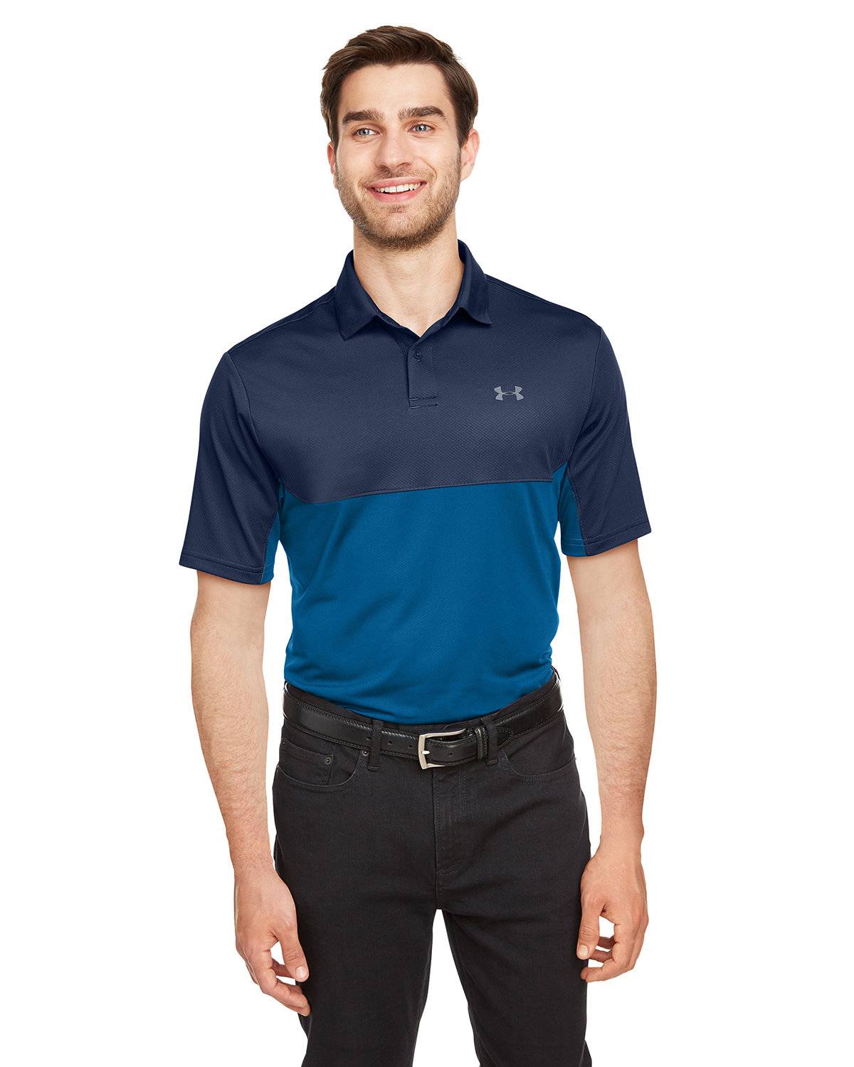 Under Armour 1355485 Mens Performance 2.0 Colorblock Polo - Free ...