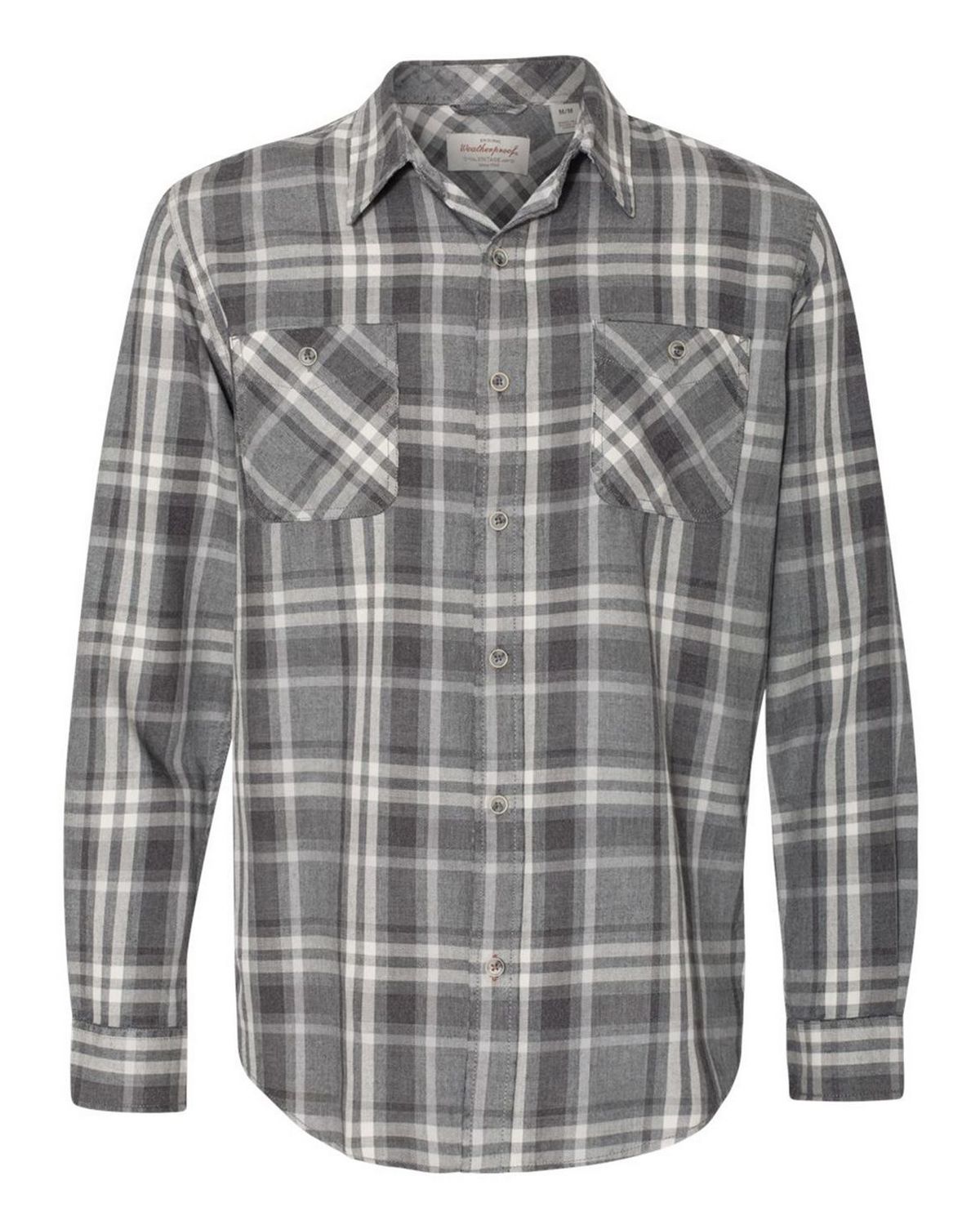Weatherproof 178573 Vintage Burnout Flannel Shirt