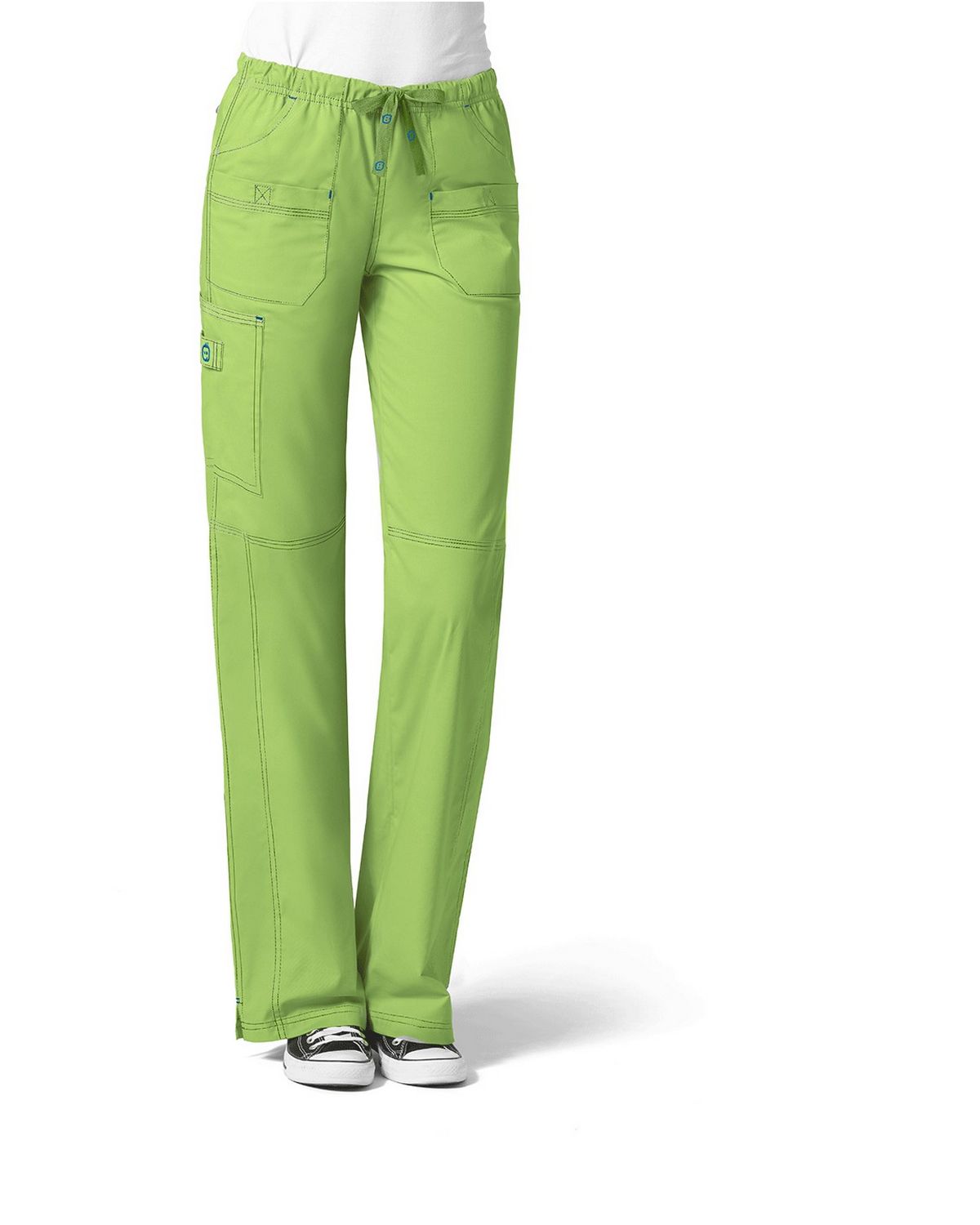 Wonderwink 5108 Women's Faith MultiPocket Cargo Pant for Business Uniforms