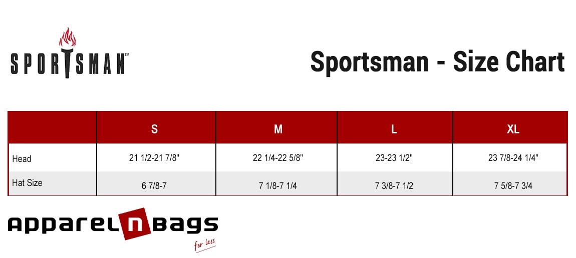 Sportsman - Size Chart