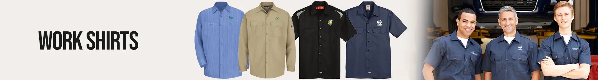 Wholesale Work Shirts for Men and Women