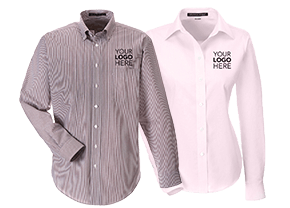 Shop Custom Stripe Dress Shirts For Women