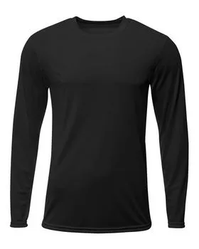  A4 Sportswear Youth Small Black Long Sleeve