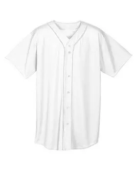 Custom Baseball Jersey Embroidered Your Names and Numbers –  Pinstripe(White/Black) - Blank Jerseys