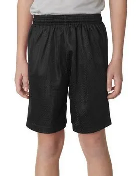 Subliminator Rainbow Swirl Unisex Basketball Shorts S