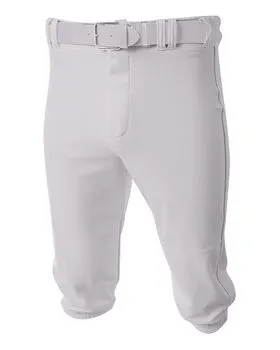 Majestic 854y Youth Pull Up Baseball Pant Black Wholesale Custom Printing & Embroidery