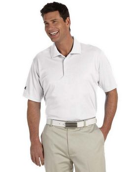 Adidas Golf A130 Men’s ClimaLite Pique Short-Sleeve Polo
