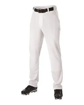 Custom Knicker Baseball Pants White w/ Red Stripes Size Youth Large –  cssportinggoods