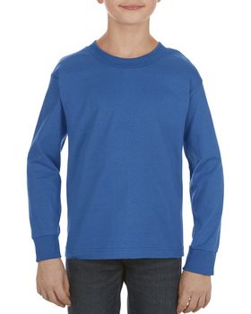 Alstyle AL3384 Youth 6.0 oz.; 100% Cotton Long-Sleeve T-Shirt