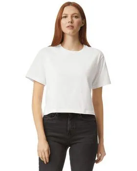 American Apparel Fine Jersey Ringer T-Shirt. 2410W