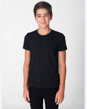 American Apparel BB201 Youth 50/50 Poly-Cotton Short Sleeve Tee