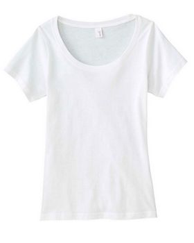 Anvil 391A Women's Sheer Scoop Neck T-Shirt
