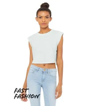 BELLA + CANVAS 6482 - Women's Jersey Crop Tee