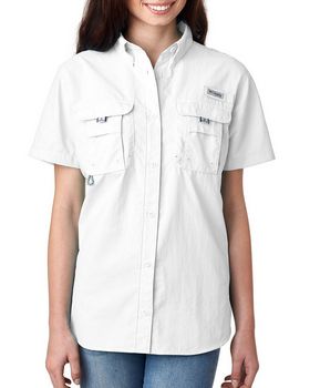 Columbia 7313 Ladies Bahama Short-Sleeve Shirt