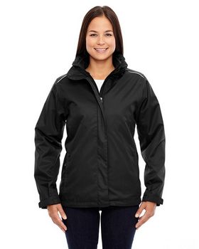 Core365 78205 Women's Region 3 In 1 Jacket with Fleece Liner