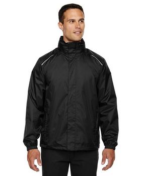 Core365 88185 Climate Men's Seam Sealed Lightweight Variegated Ripstop Jacket