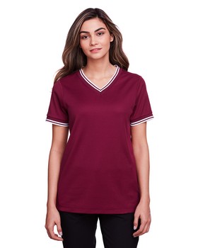 Burgundy/ White