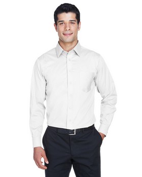 Devon & Jones DG530 Men's Crown Collection Solid Stretch Twill Shirt