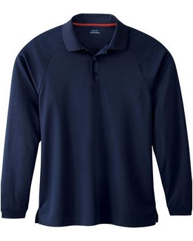 Extreme 85099 Men's Long Sleeve Eperformance Pique Polo