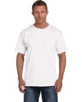 Fruit of the Loom 3931P Men's Cotton Pocket T-Shirt