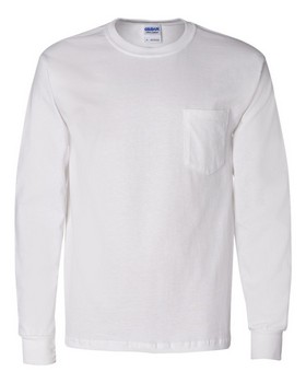 Gildan 2410 Men's Long-Sleeve Pocket Tee