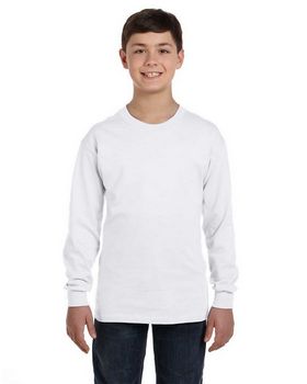 Gildan G540B Youth Heavy Cotton Long Sleeve T Shirt