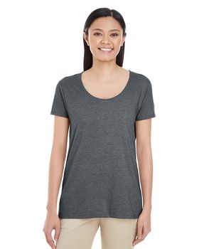 Gildan G6455L Women's Softstyle Deep Scoop T-Shirt