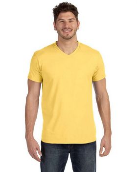 Hanes 498V Men's 100% Ringspun Cotton V Neck T-Shirt